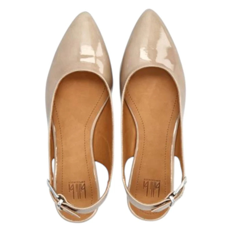 Billi Bi A16302-903 Slingback Ballerina Dame Beige