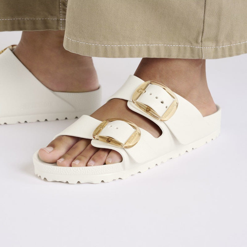 Birkenstock Arizona Big Buckley EVA Eggshell Sandal Badesandal Smutter Dame Beige