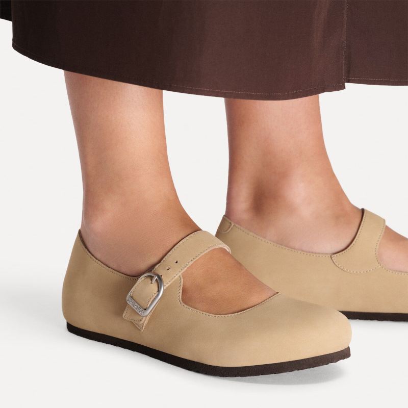 Birkenstock Santa Clarita 1031613 Tulle Dame Beige