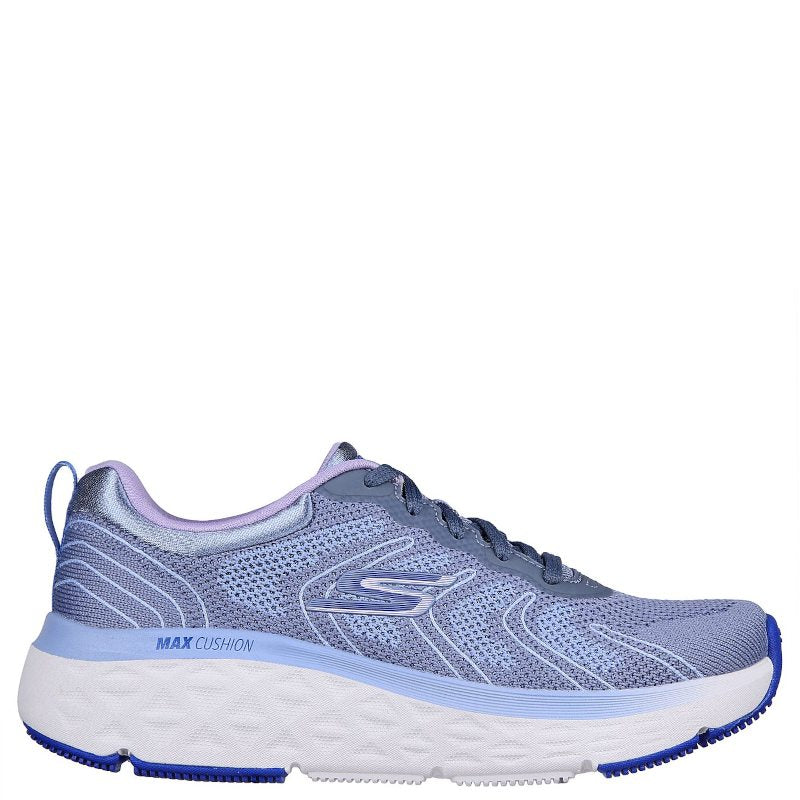 Skechers Max Cushoning Delta Blue Lavender sneaker dame lilla