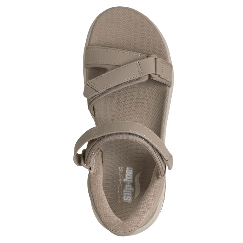 Skechers Slip-ins Go Walk Arch Fit 2.0 - Laura Sandal Dame Beige