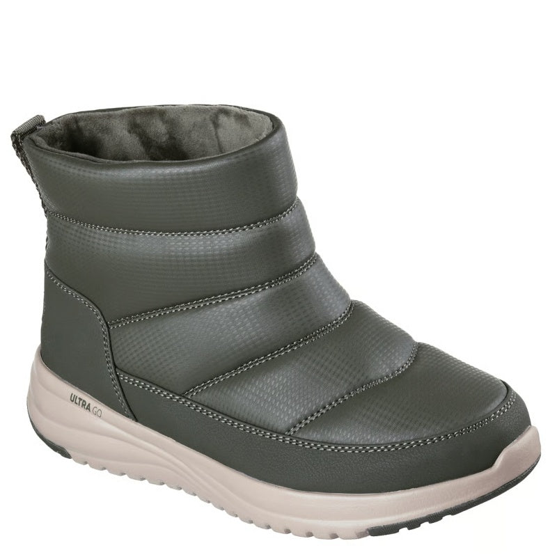 Skechers On-The-GO Stellar Everest Waterproof Støvle Dame Grøn