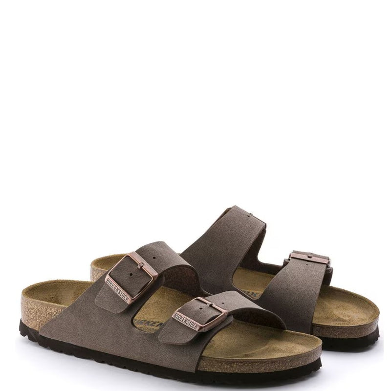 Birkenstock Arizona Birkibuc Sandal Herre Brun
