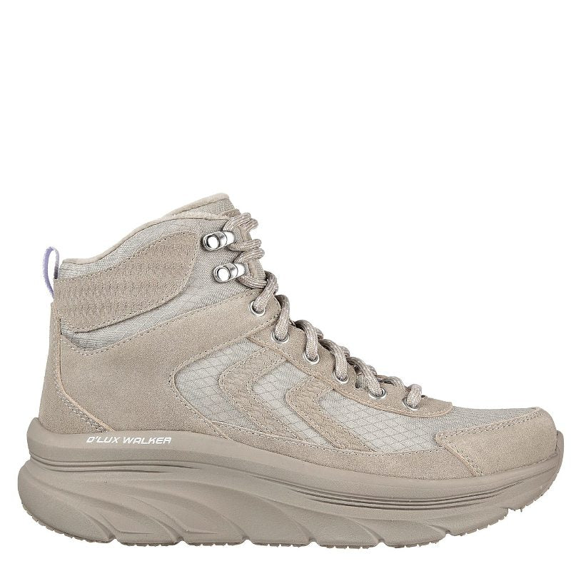Skechers Relaxed Fit: D'lux Walker Cozy Hike støvle dame beige