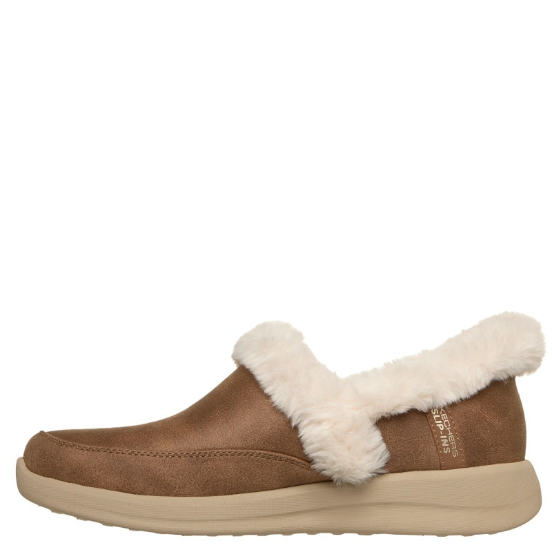 Skechers Slip-ins: Cozy Escape Hjemmesko Dame Brun