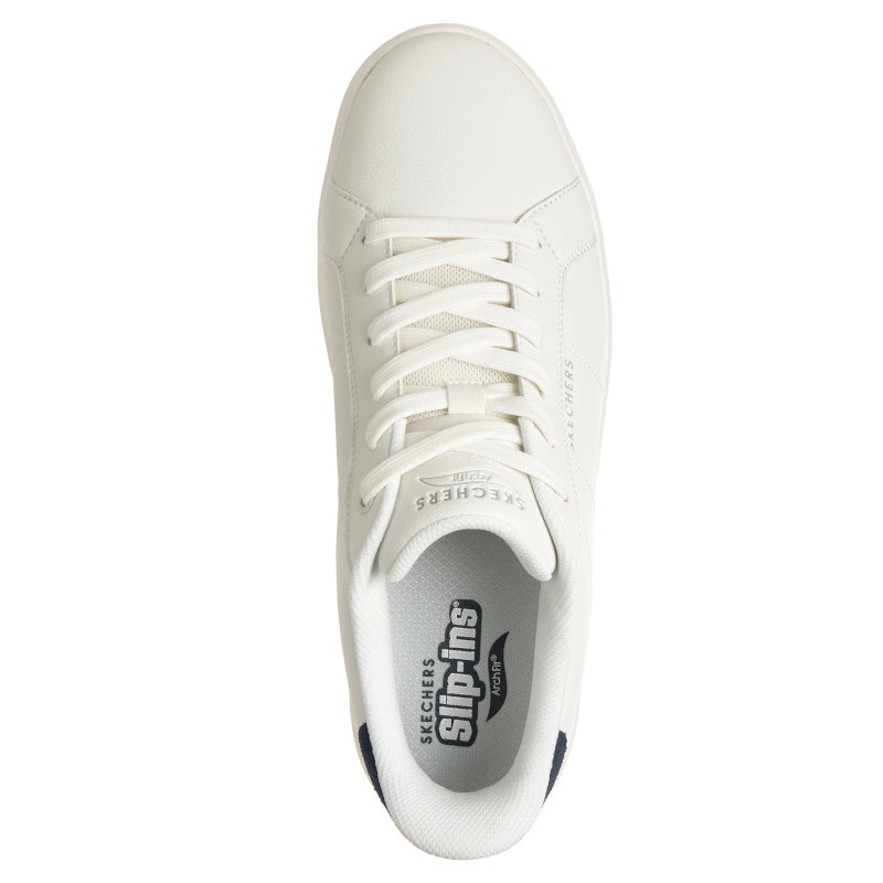 Skechers Slip-ins: Arch Fit Court Break Single Vented Sneaker Herre Hvid