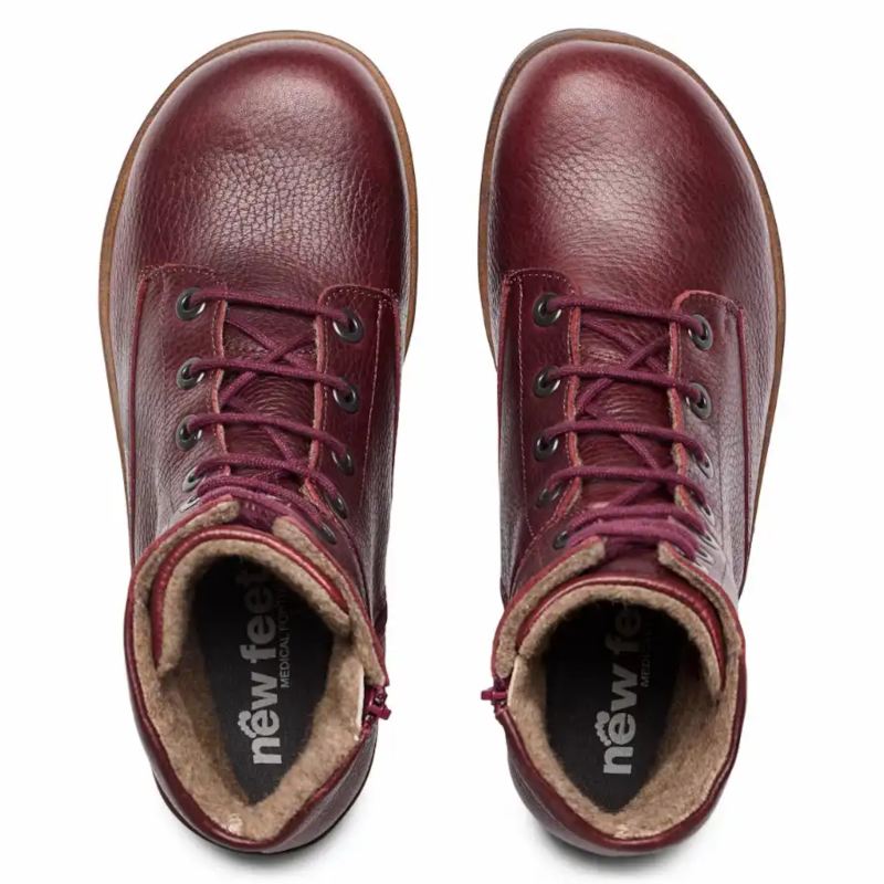 New Feet 192-83-123 Støvle Dame Rød