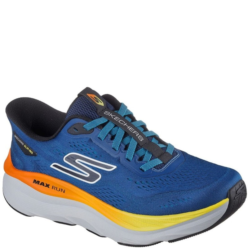 Skechers Slip-ins: Max Cushioning - Max Run Herre Sneaker Blå