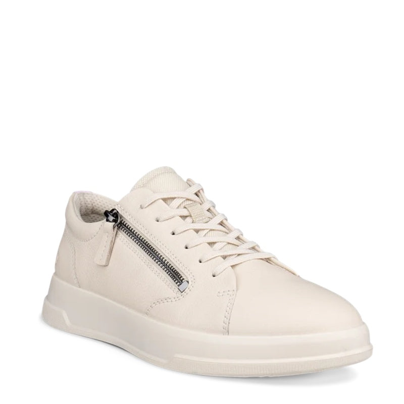 Ecco Move W Zip Lace sneaker dame beige