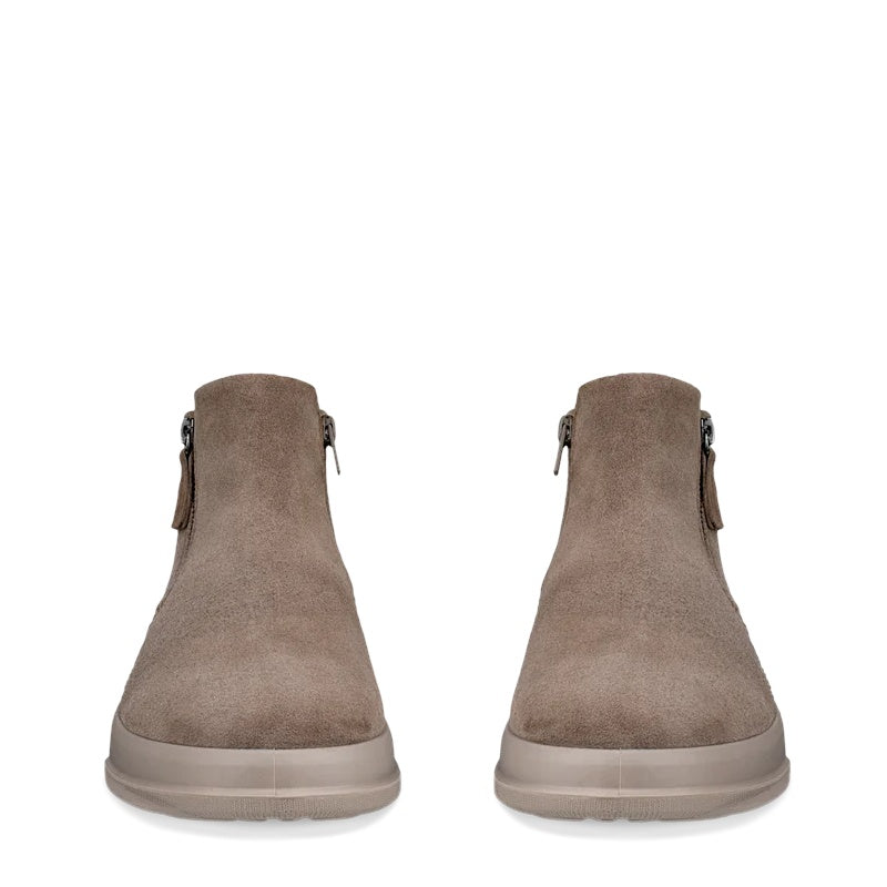 Ecco Move W Zip støvle dame beige