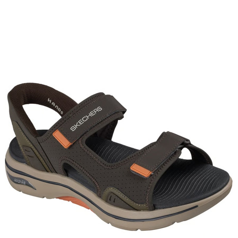 Skechers Slip:ins: GO WALK Arch Fit 2.0 – Rios Sandal Herre Grøn