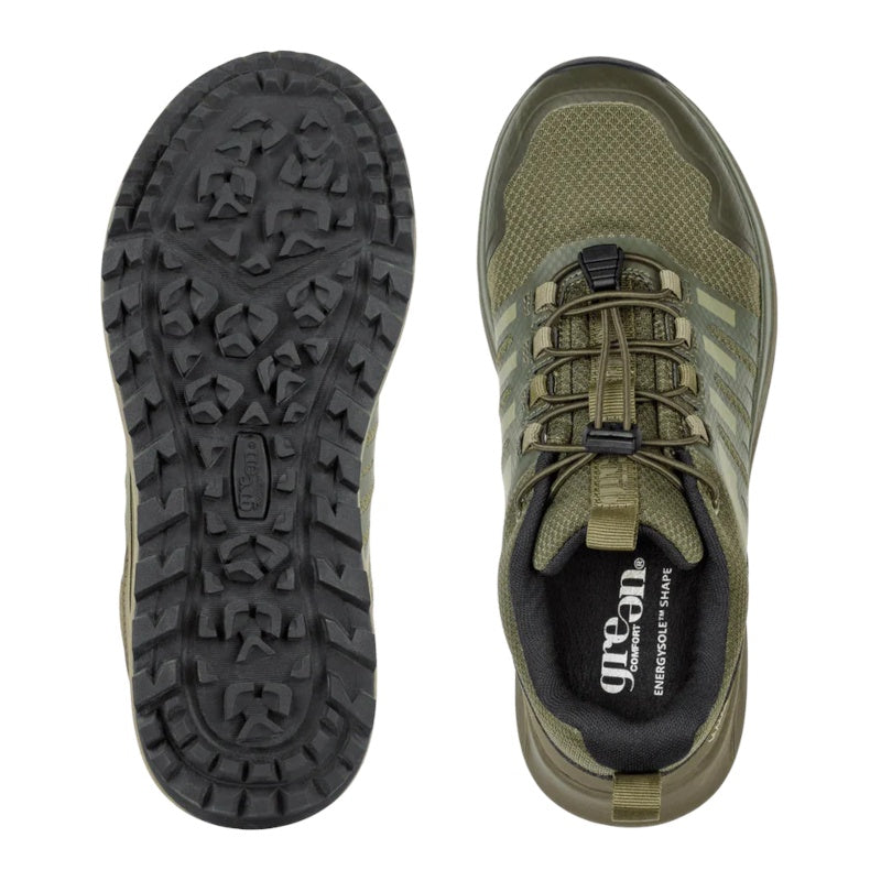 Green Comfort Track N' Trail Thea Sneaker Dame Grøn