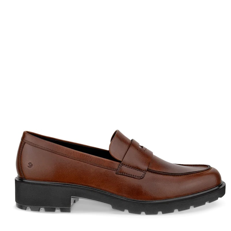 Ecco Metropole Vienna loafer dame brun