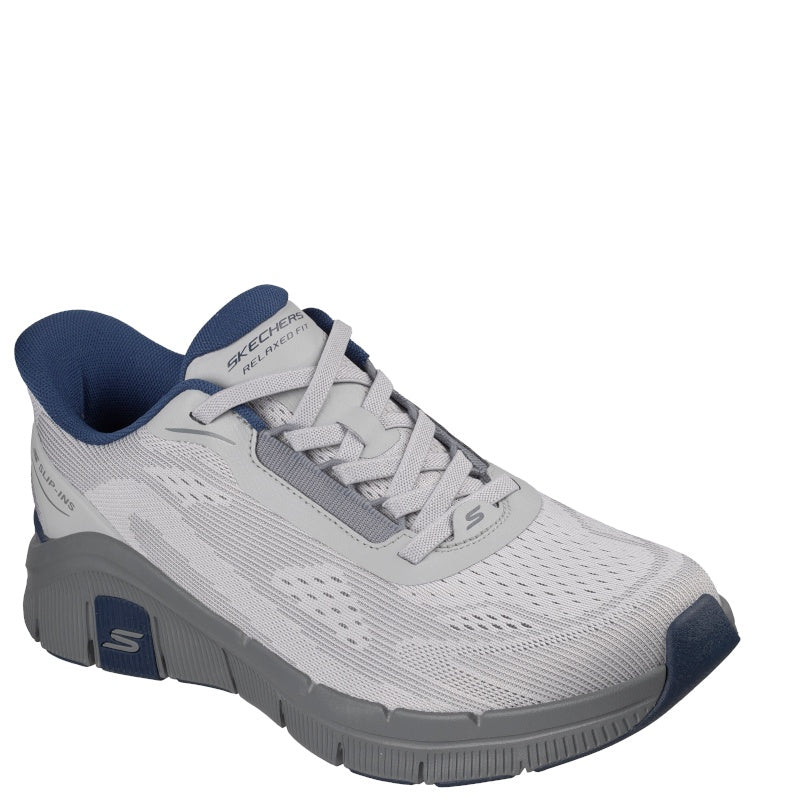 Skechers Slip-Ins: Relaxed Fit Flex Zayder Sneaker Herre Grå