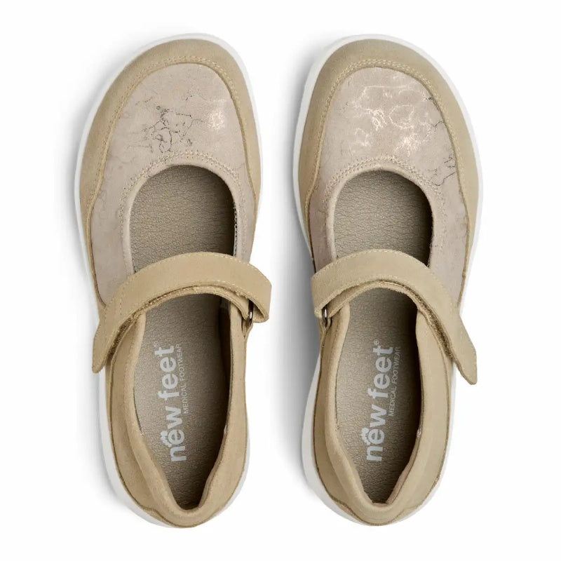New Feet 242-28-105 Tulle Ballerina Dame Beige
