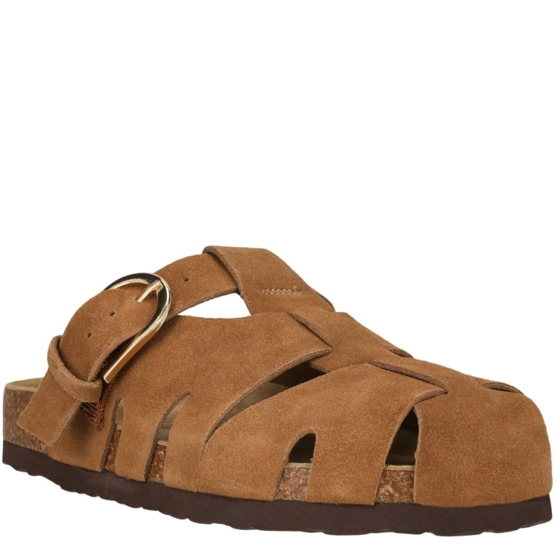 Nou Greco Toffee Smutter Sandal Dame Brun
