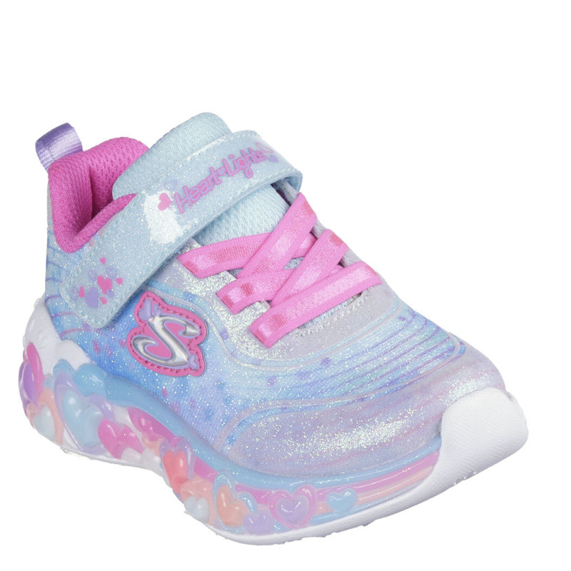 Skechers Eternal Heart blinkesko børn turkis