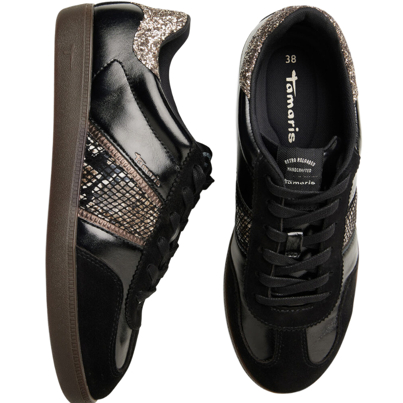 Tamaris 23624 sneaker dame sort