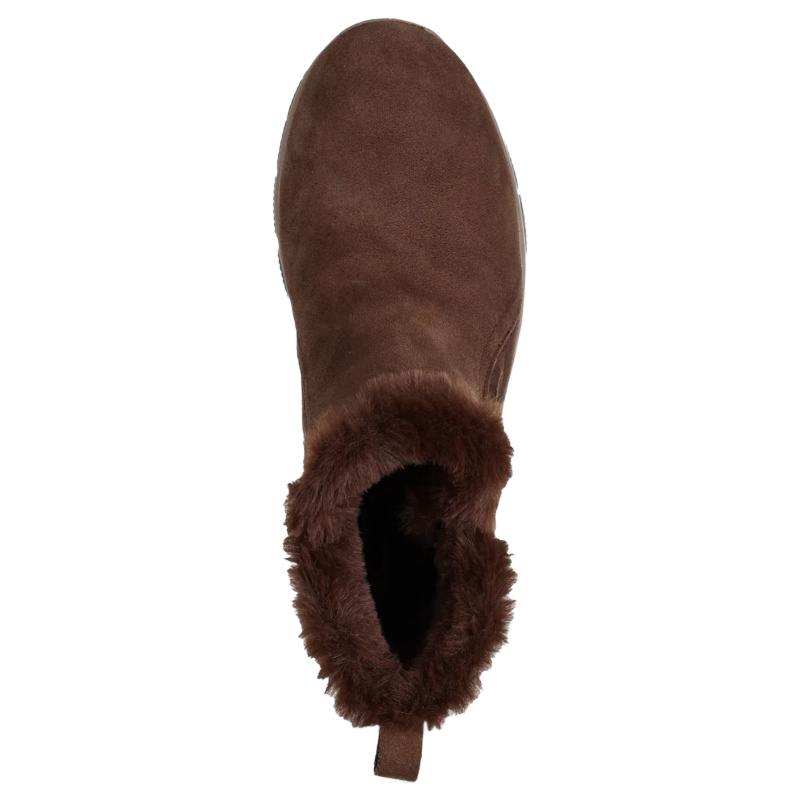 Skechers Easy Going High Zip 2 Waterproof Støvle Dame Brun