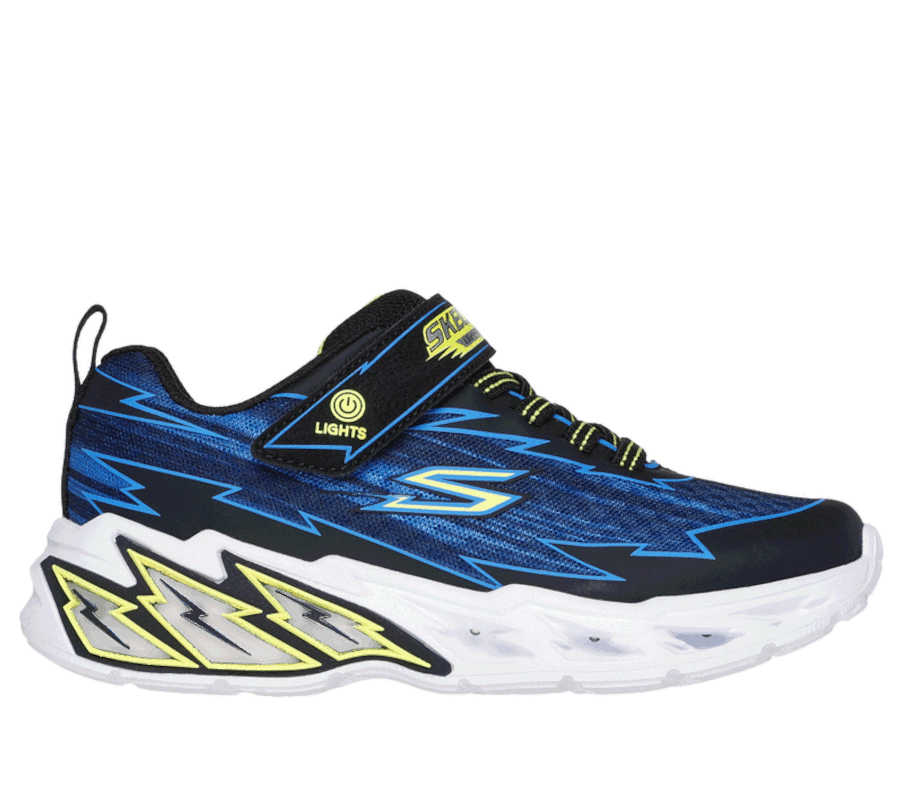 Skechers Light Storm 2.0 - Bolt-bright blinkesko børn blå