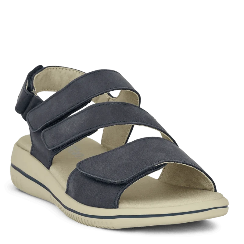 Green Comfort Leaf Leonora Sandal Dame Blå
