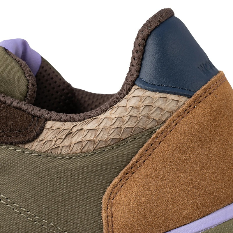 Woden Ronja Dark Olive/Orchid Sneaker Dame Multi