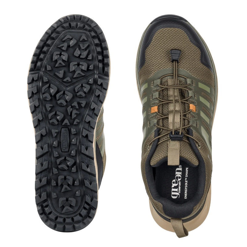 Green Comfort Track N' Trail Troy Sneaker Herre Grøn