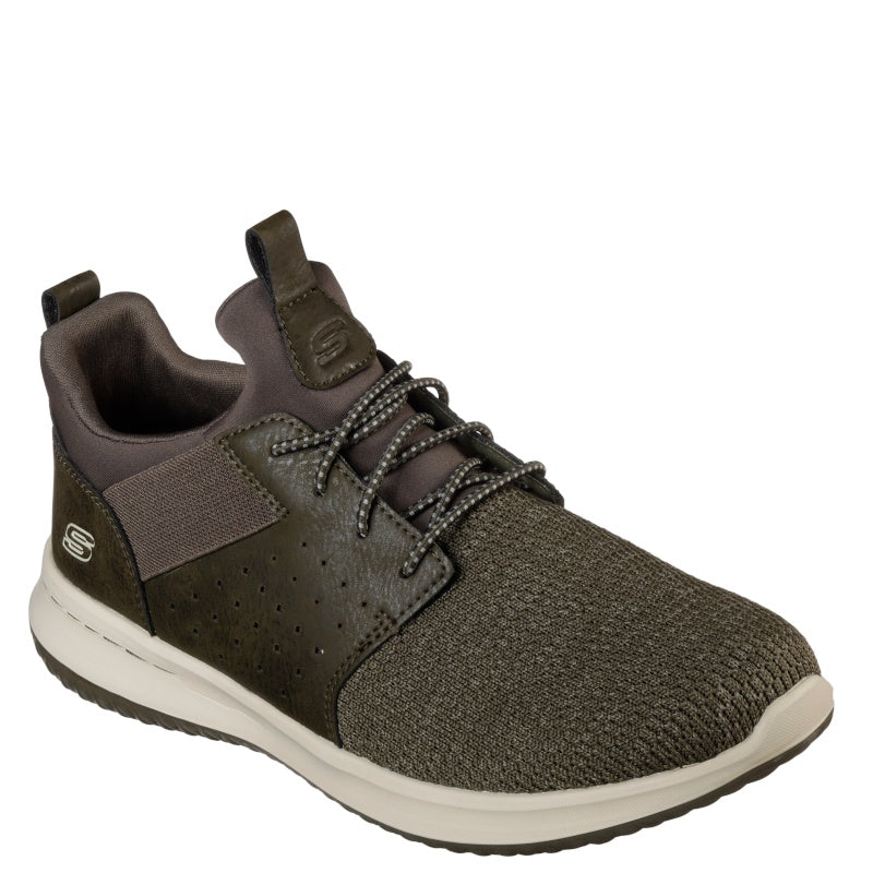 Skechers Delson Camben Sneaker Herre Grøn