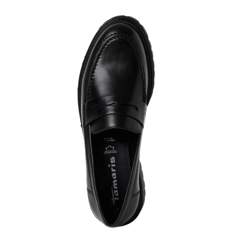Tamaris 24300 loafer dame sort