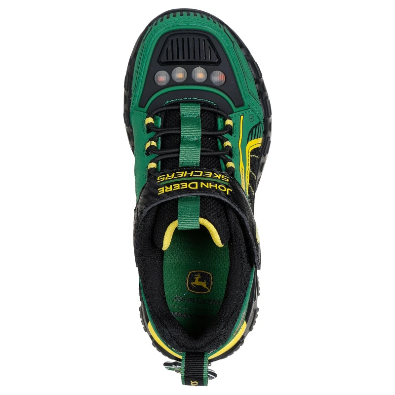 Skechers x John Deere Adventure Track Rugged-Brights blinkesko børn grøn