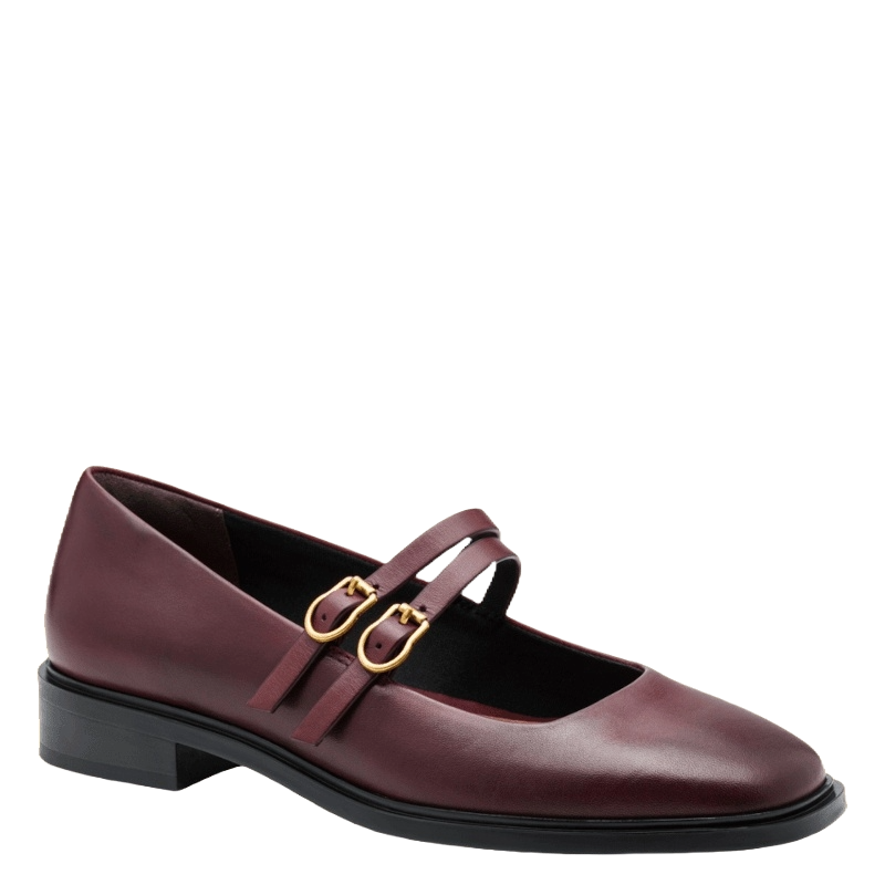 Tamaris Ballerina Dame Rød