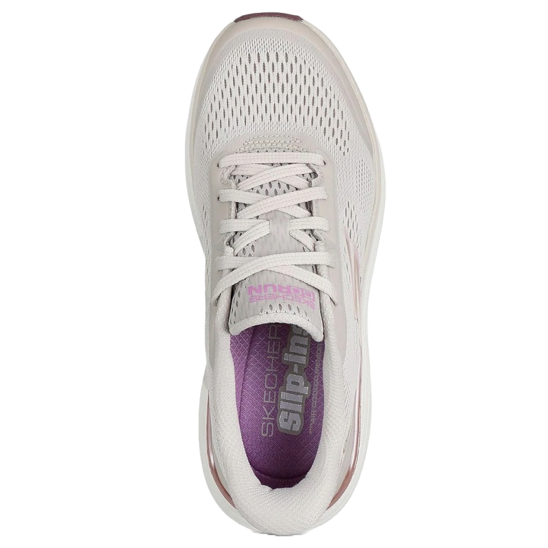 Skechers Slip-ins: Max Cushioning Suspension Chrone Natural Sneaker Dame Beige