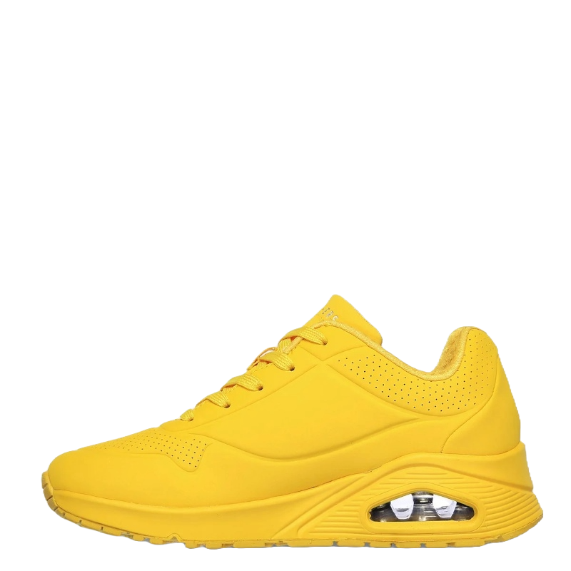 Skechers Uno Stand On Air sneaker dame gul