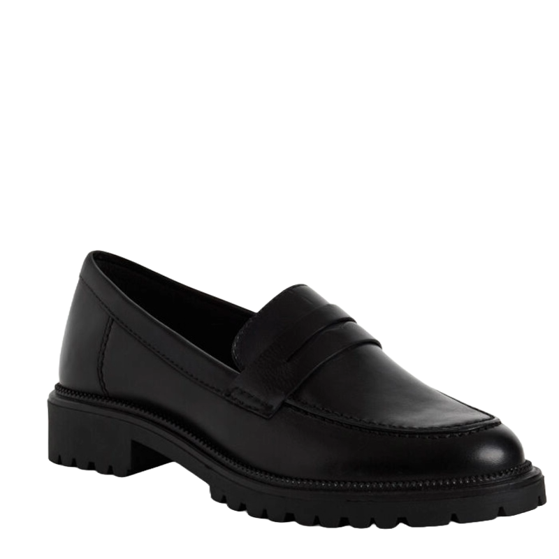 Tamaris 24300 loafer dame sort