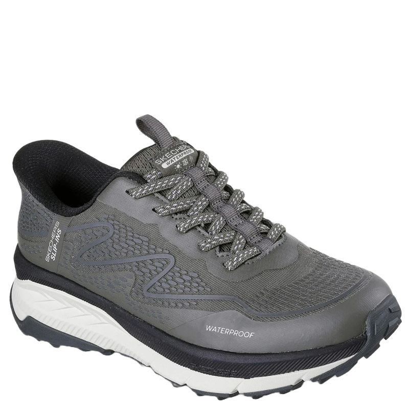 Skechers Slip-ins: Switch Back - Mist Waterproof Sneaker Dame Grøn