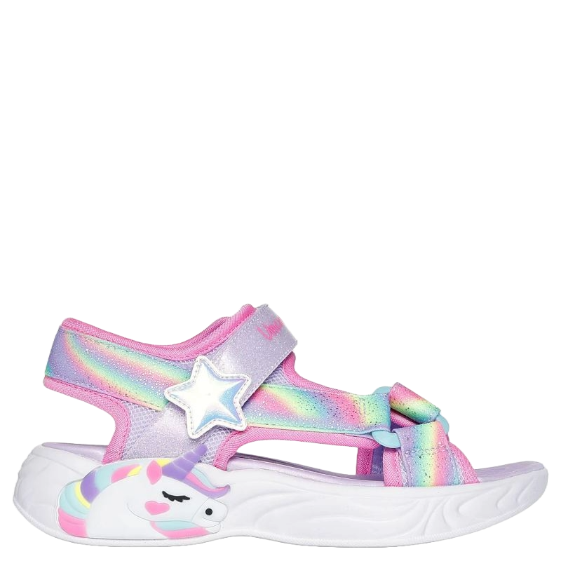 LILLA UNICORN DREAMS - DREAMY UNICORNS BLINKESANDAL