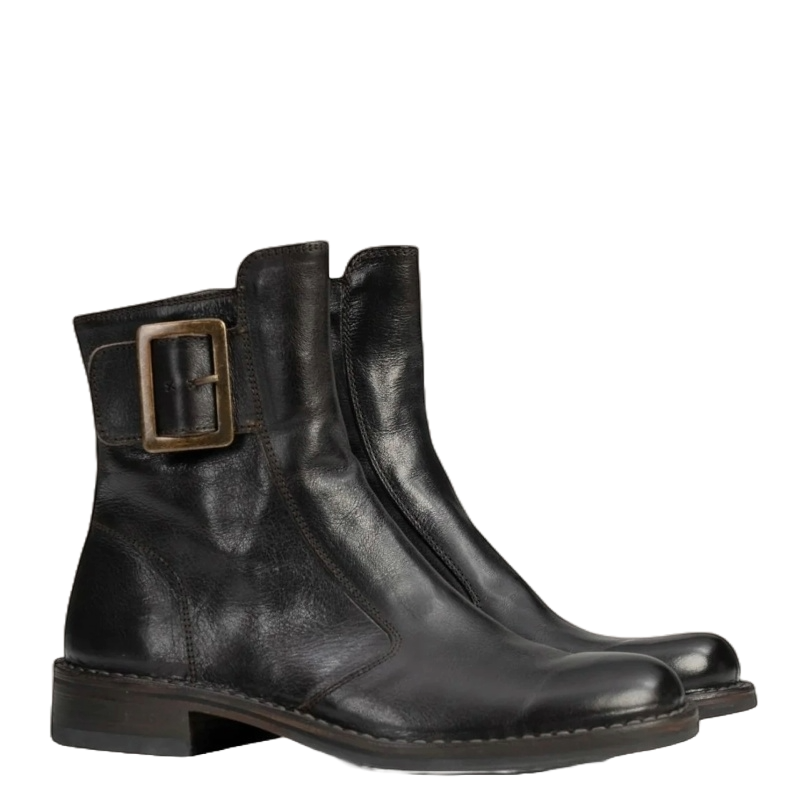 Bubetti 2047 Kaffe støvle dame brun bred