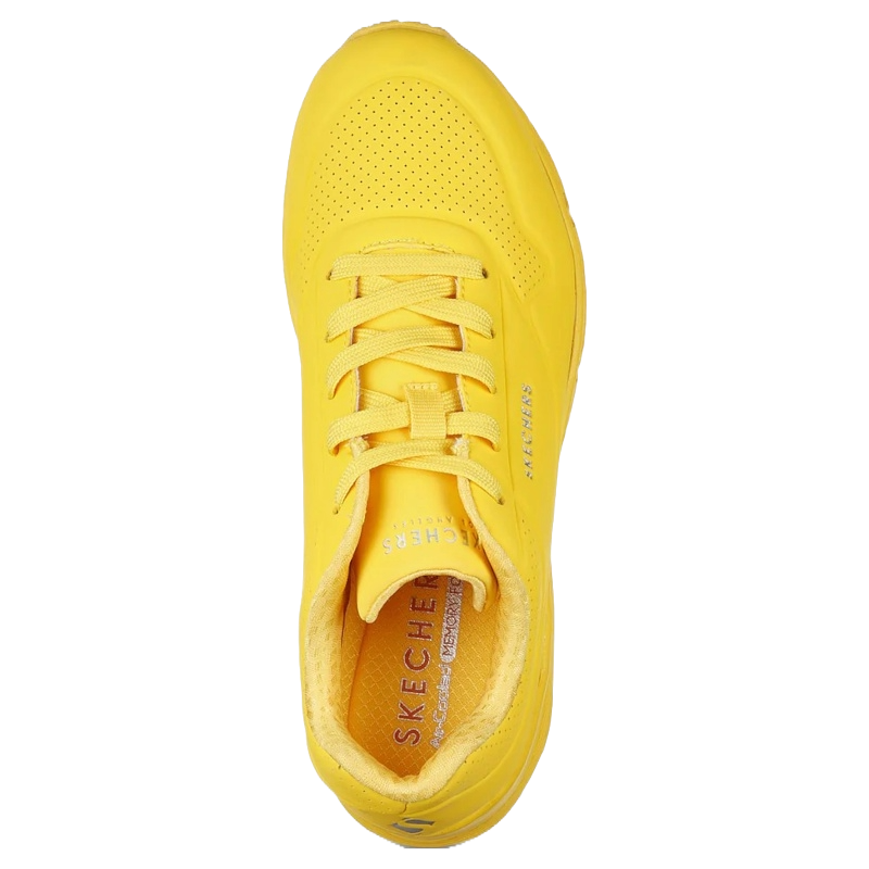 Skechers Uno Stand On Air sneaker dame gul