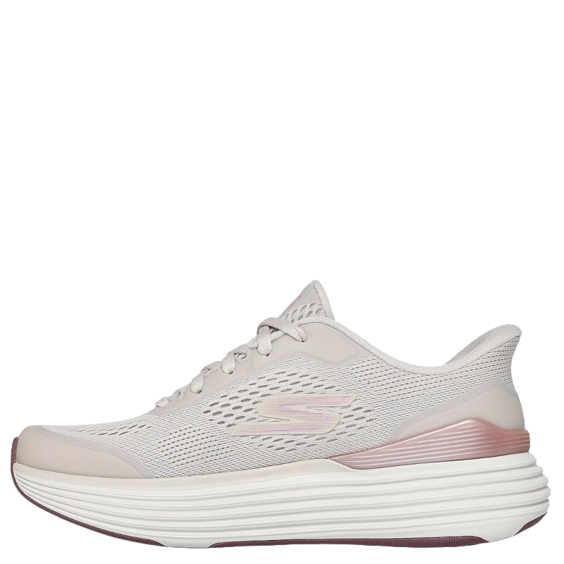 Skechers Slip-ins: Max Cushioning Suspension Chrone Natural Sneaker Dame Beige
