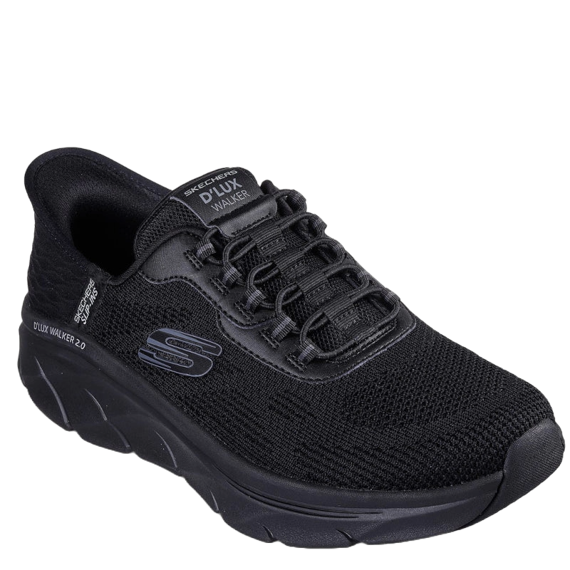 Skechers Relaxed Fit: SLip-ins: D'Lux Walker 2.0 - Rezinate Sneaker Herre Sort