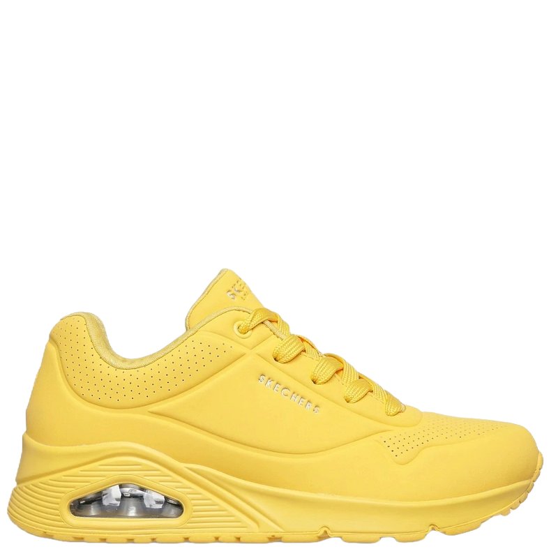 Skechers Uno Stand On Air sneaker dame gul