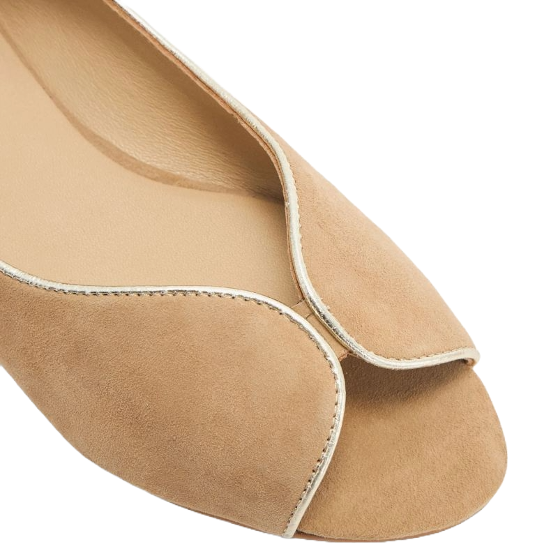 Copenhagen Shoes Like a melody Ballerina Dame Beige