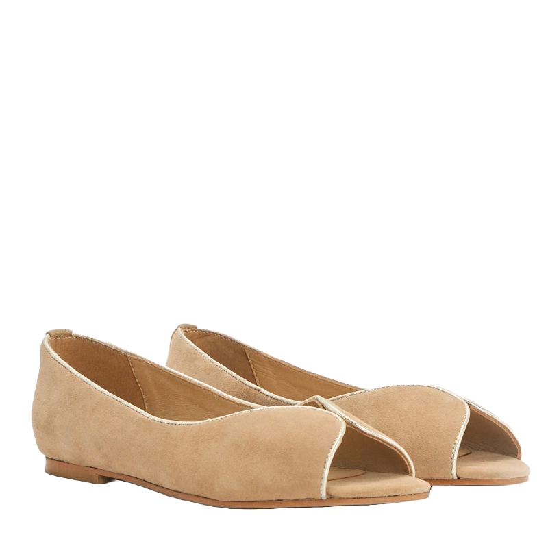 Copenhagen Shoes Like a melody Ballerina Dame Beige