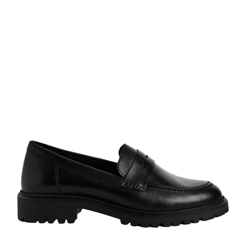 Tamaris 24300 loafer dame sort