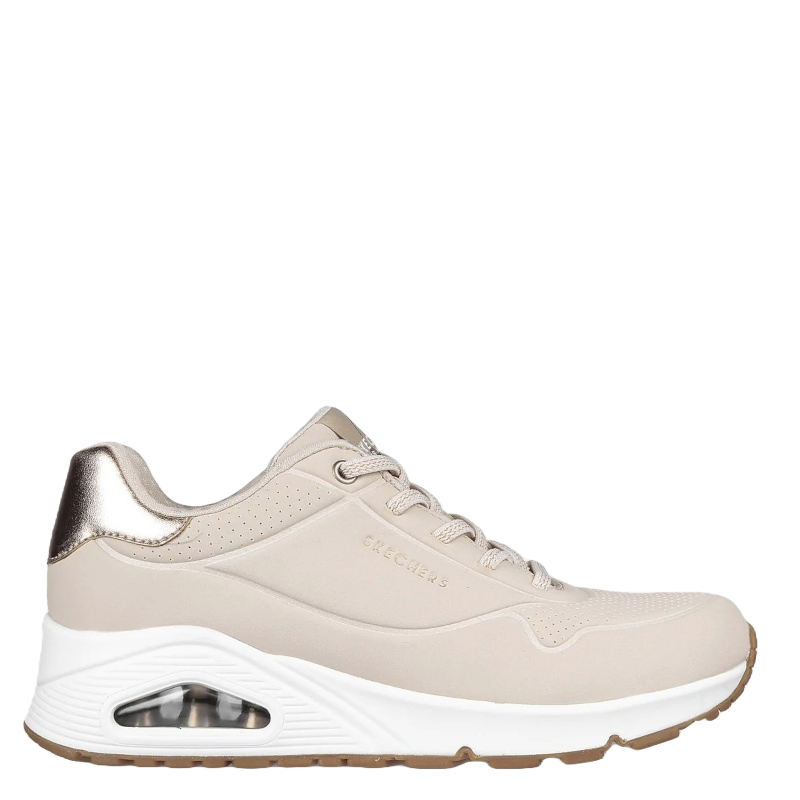 Skechers Street Uno - Shimmer Away sneakers dame beige