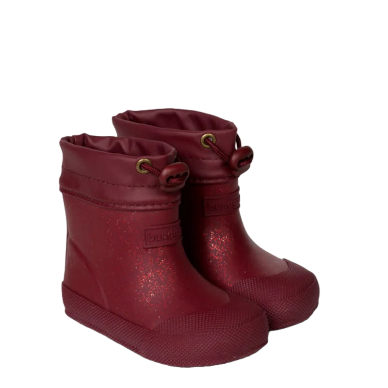 Bundgaard Malik Berry Sparkle Termoestøvle Børn Rød Glimmer