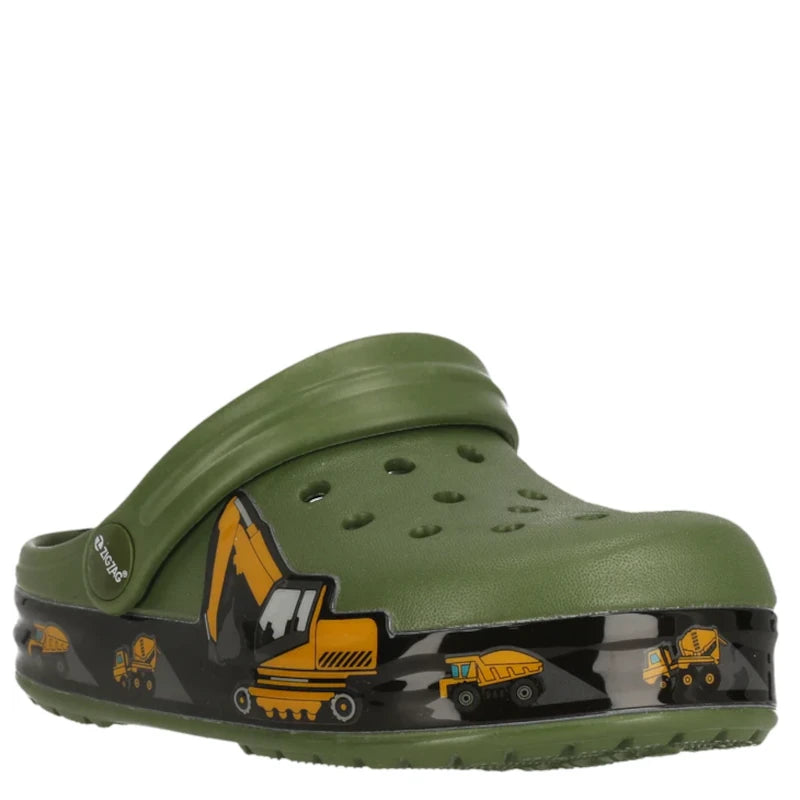 ZigZag Crocs Blinkesandal Børn Grøn