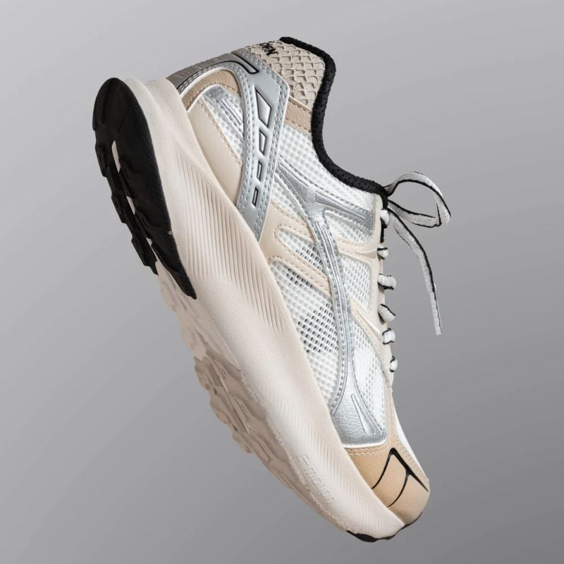 Woden Freja Runner Coffee Cream Sneaker Dame Beige