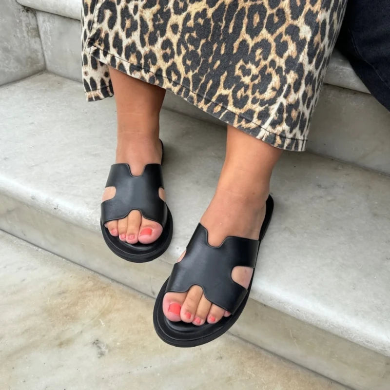 Copenhagen Shoes Ivy leather Smutter Dame Sort