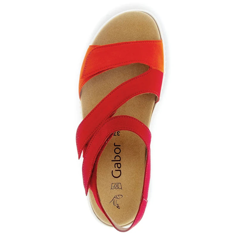 Gabor sandal dame rød